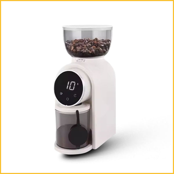 Elektrische Kaffeebohnenmühle 110/220 V weiss