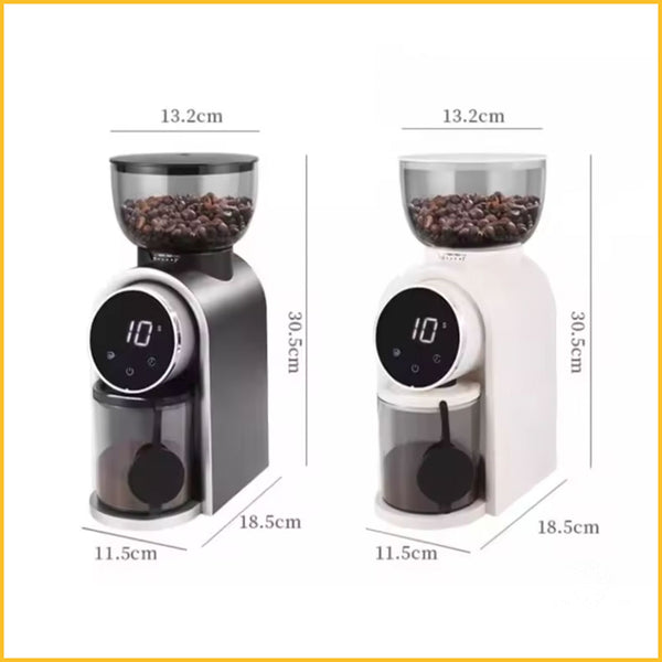 Elektrische Kaffeebohnenmühle 110/220 V Abmessungen