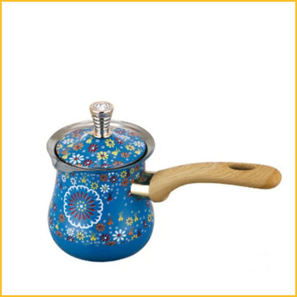 Türkische Kaffeebereiter mit Deckel
