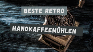 Beste antike Retro Handkaffemühlen aus Holz