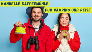 Handkaffeemühle für Camping und Reise