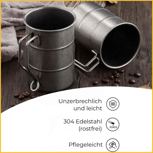 Camping Becher aus Edelstahl Produkt Eigenschaften