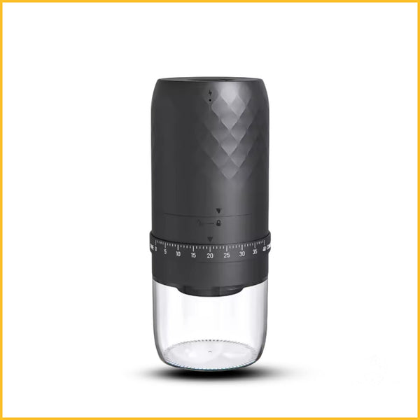 Kaffeemühle Elektrisch USB wiederaufladbar schwarz