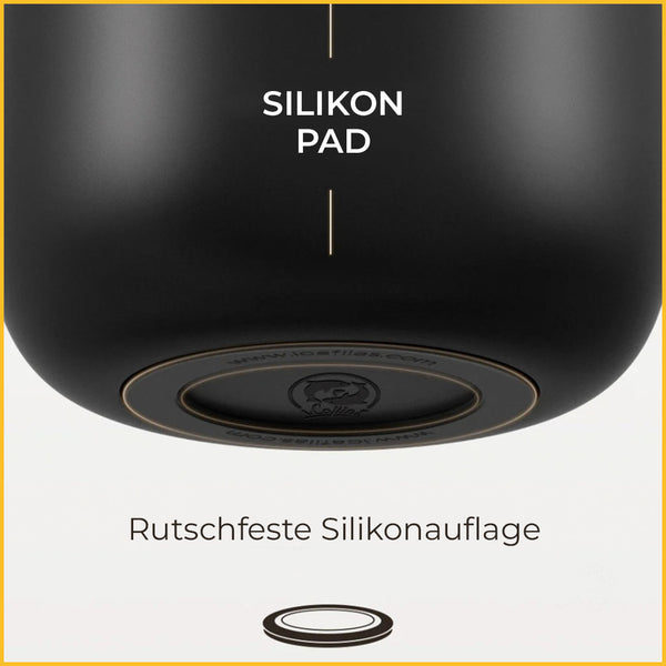French Press Thermobecher rutschfester Silikonboden