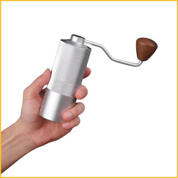 Hand Kaffeemühle mit Klick-Verstellung (Skala 1-12)
