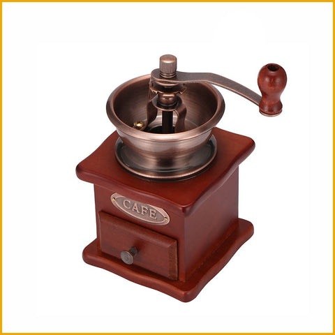 Retro Kaffeemühle Holz